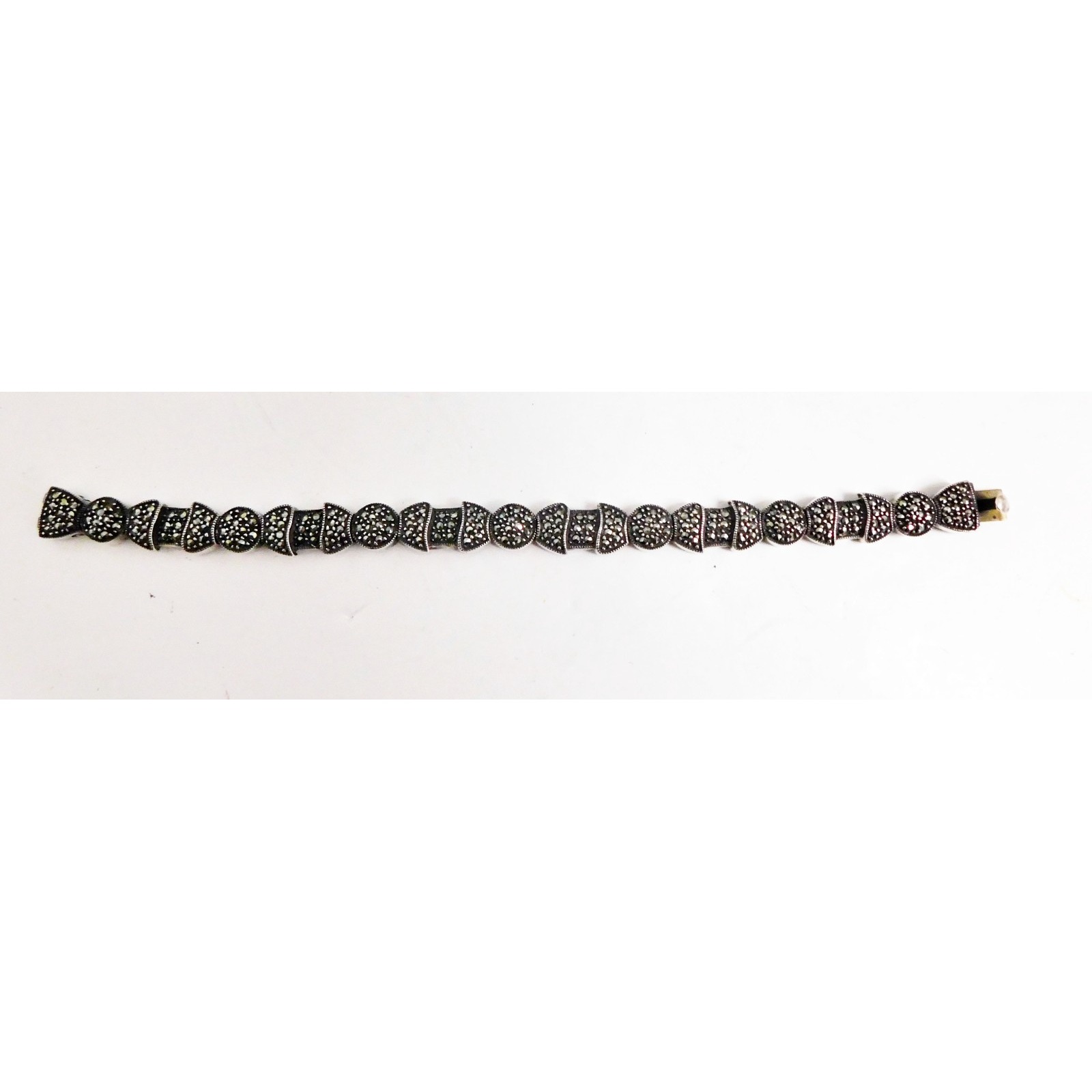 Gorgeous Sterling Silver Marcasite Bracelet By Judith Jack 675 Inches 96$